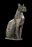 oeuvre E 3807 Louvre La déesse Bastet sous sa forme de chatte Égypte