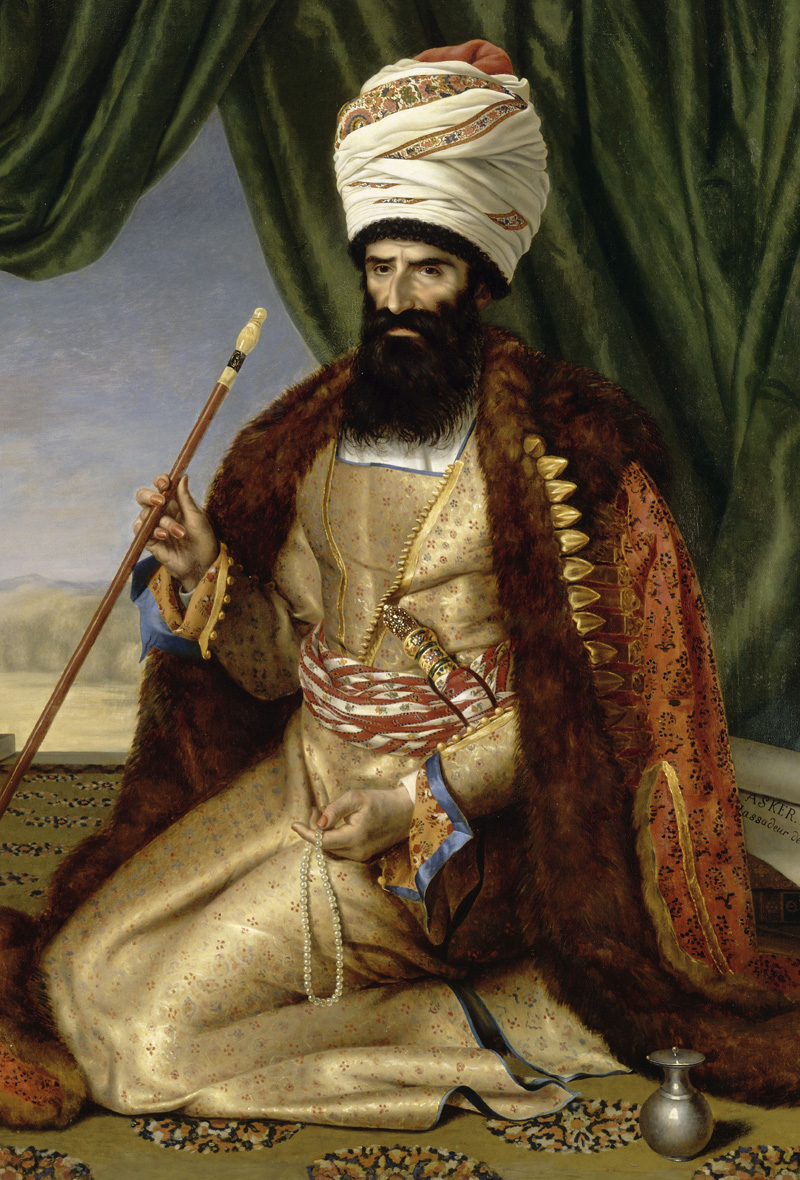 Césarine Davin-Mirvault. Asker-Khan, the Persian Ambassador in Paris, in 1808. Oil on canvas. Paris, 1809 Versailles, Musée national des châteaux de Versailles et de Trianon MV 4792, acq. 1836