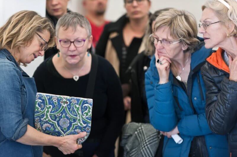 Rencontre avec une restauratrice d’oeuvres d’art © Musée du Louvre-Lens / Frédéric Iovino